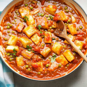 Matar paneer